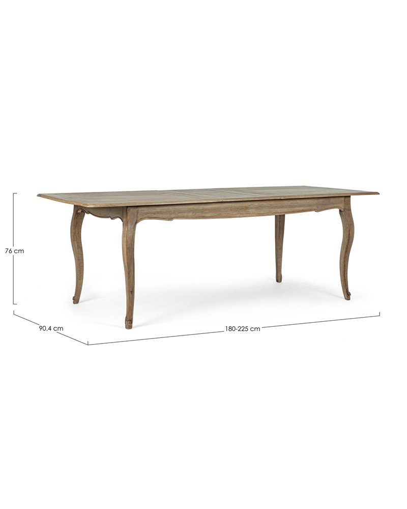 TABLE EXT. DOMITILLE 180-225X90