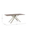 SEAN TABLE DOVE GRAY 180X90