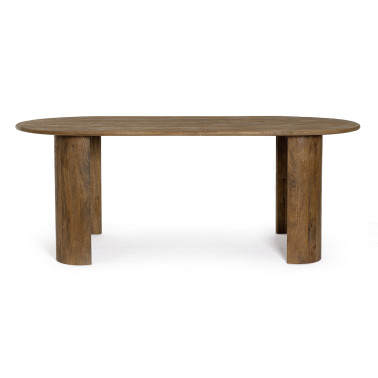 ORLANDO OVAL BROWN TABLE...