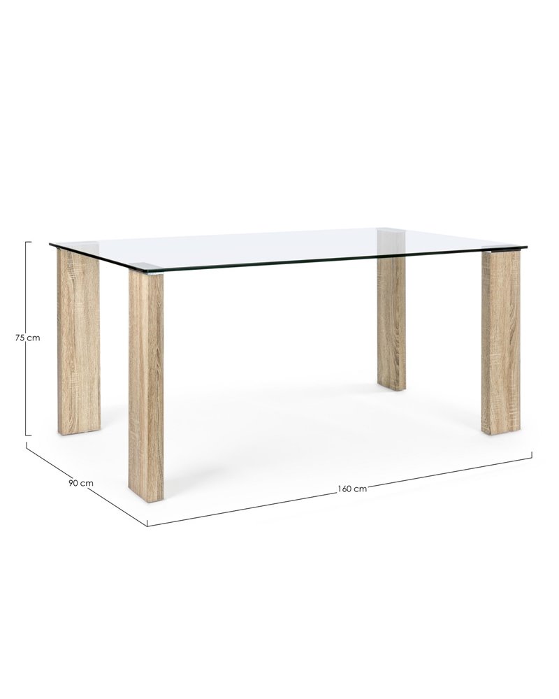 NEW ARLEY NATURE TABLE 160X90