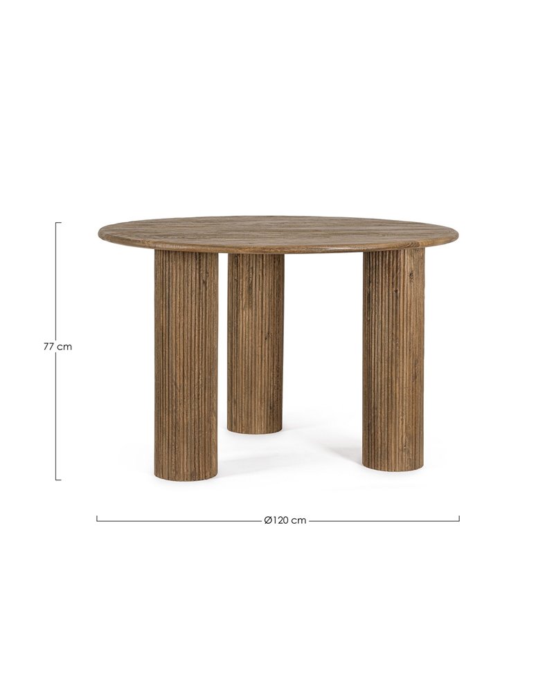 DACCA BROWN TABLE D120