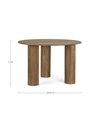 DACCA BROWN TABLE D120