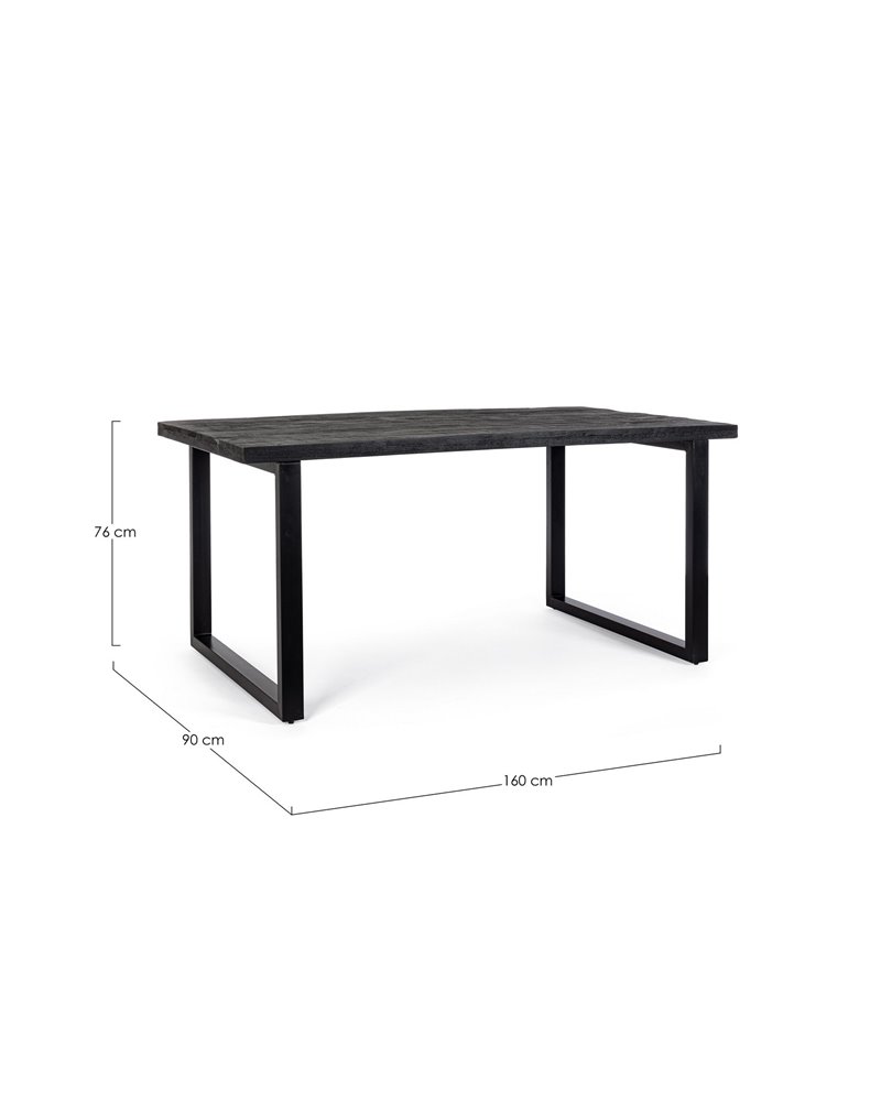 TABLE RECT. HASTINGS 160X90