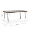 TABLE ATLANTIDE 160X90