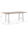 FRED TABLE WHITE 180X90