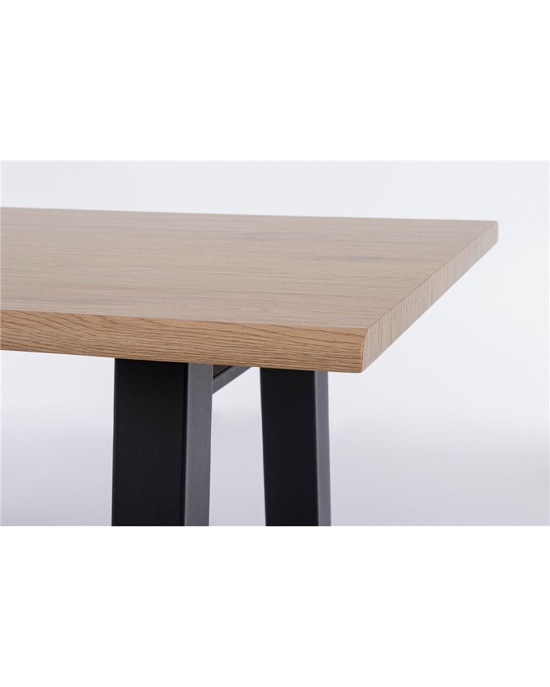 FRED TABLE BLACK 180X90