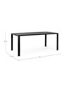 BENJAMIN TABLE ANTHRACITE 180X90