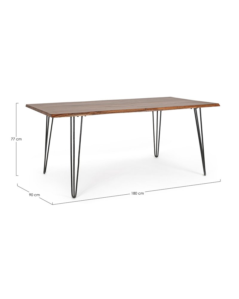 TABLE ROULANTE 180X90