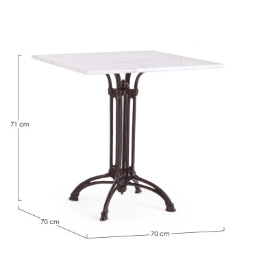 LOREN TABLE 70X70