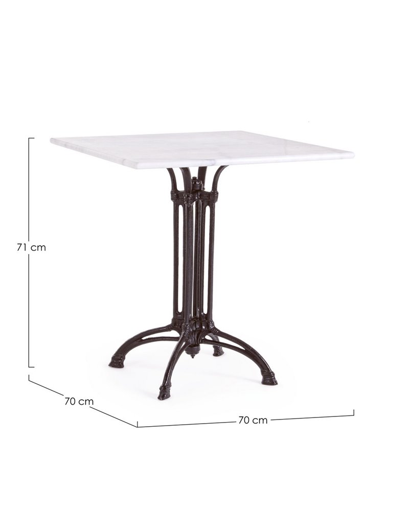 LOREN TABLE 70X70