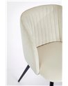 SILLA QUEEN VELVET BLANCO