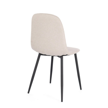 IRELIA BLACK-BEIGE CHAIR