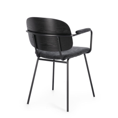 C-BR SIENNA DARK GRAY CHAIR