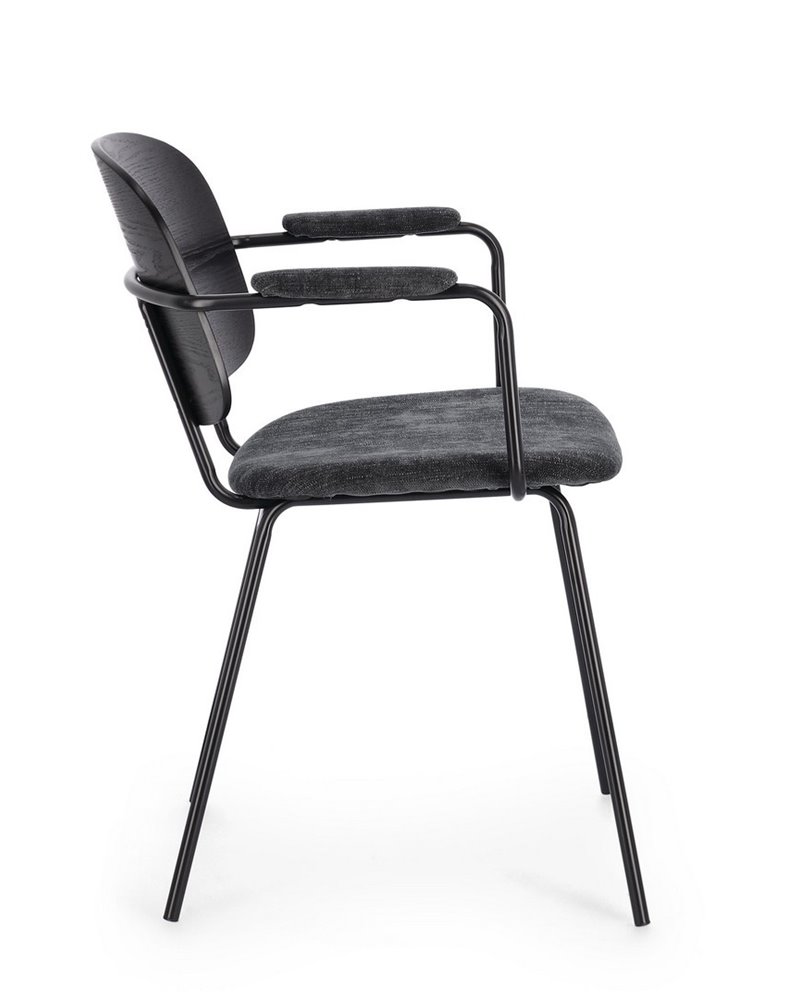 SILLA C-BR SIENNA GRIS OSCURO