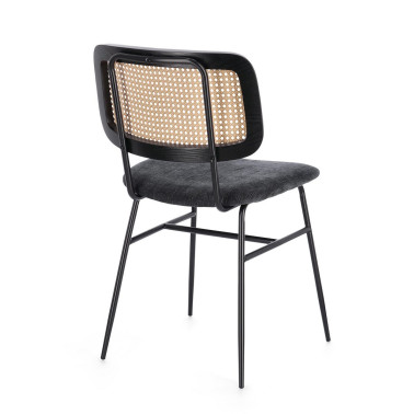 GLENNA CHAIR DARK GRAY