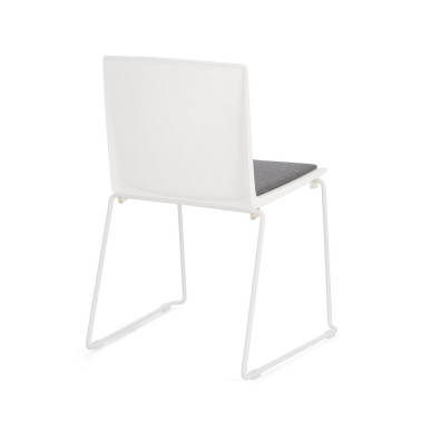 WHITE-WHITE GIULIA CHAIR