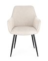 SILLA C-BR CORA NEGROBEIGE