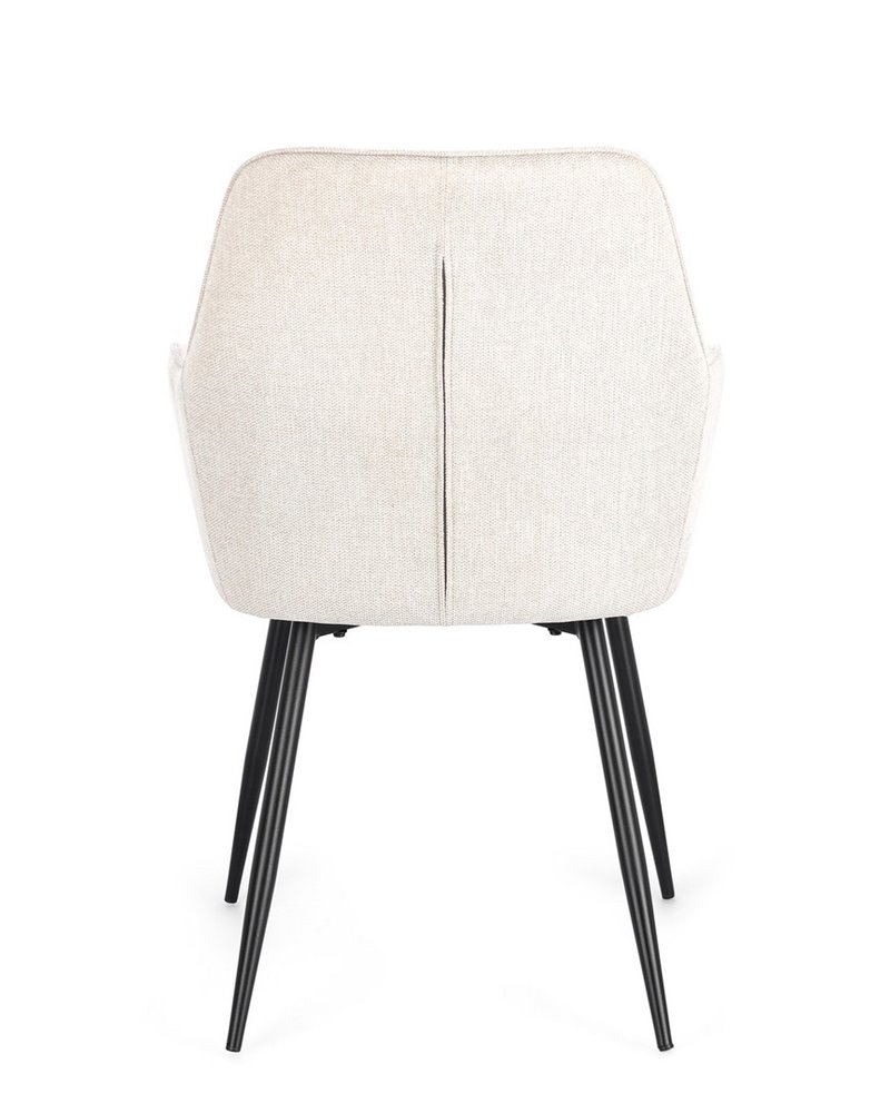 SILLA C-BR CORA NEGROBEIGE