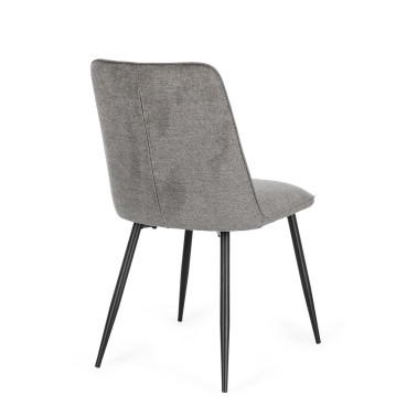 CHAIR CORA BLACKDARK GRAY