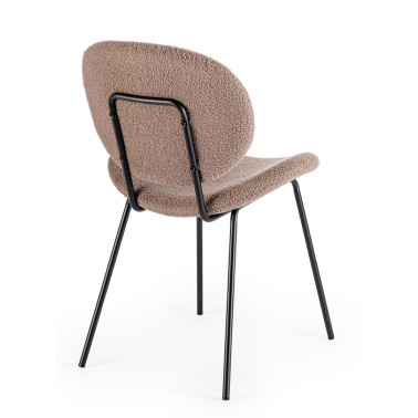 BROWN MADDIE CHAIR