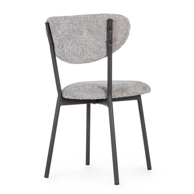 LUDMILLA CHAIR LIGHT GRAY