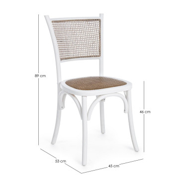 CARREL CHAIR WHITE