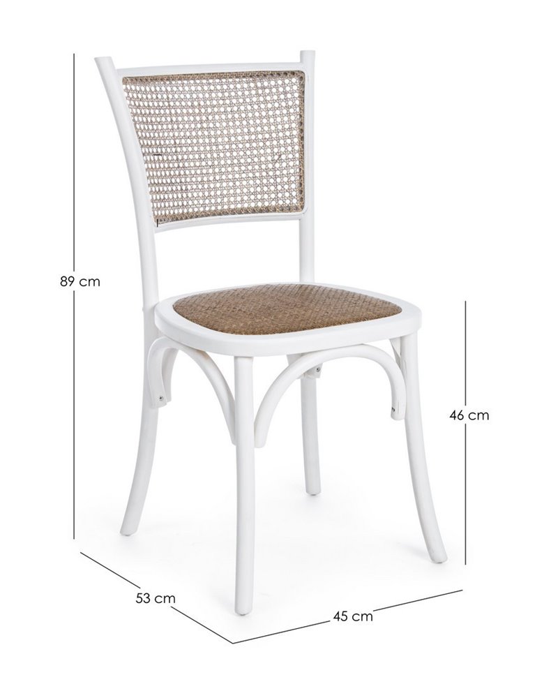 SILLA CARREL BLANCO