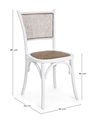 SILLA CARREL BLANCO