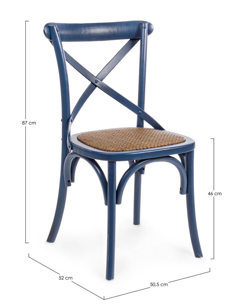 SILLA CROSS AZUL