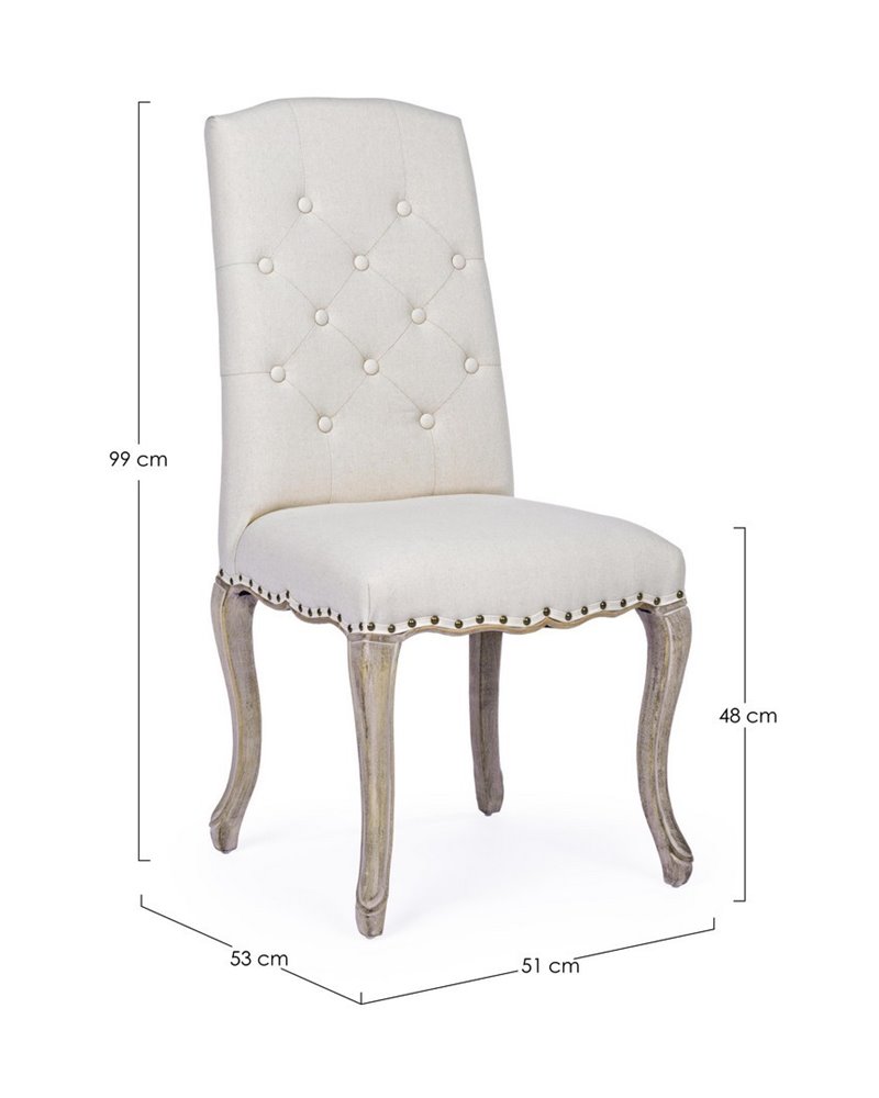 SILLA DIVA NATURAL