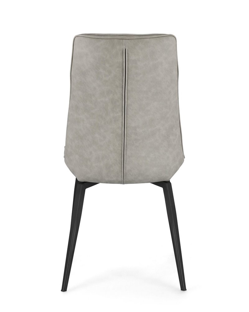 SILLA LAWRENCE PU GRIS PALOMA