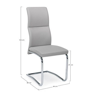 THELMA CHAIR LIGHT GRAY