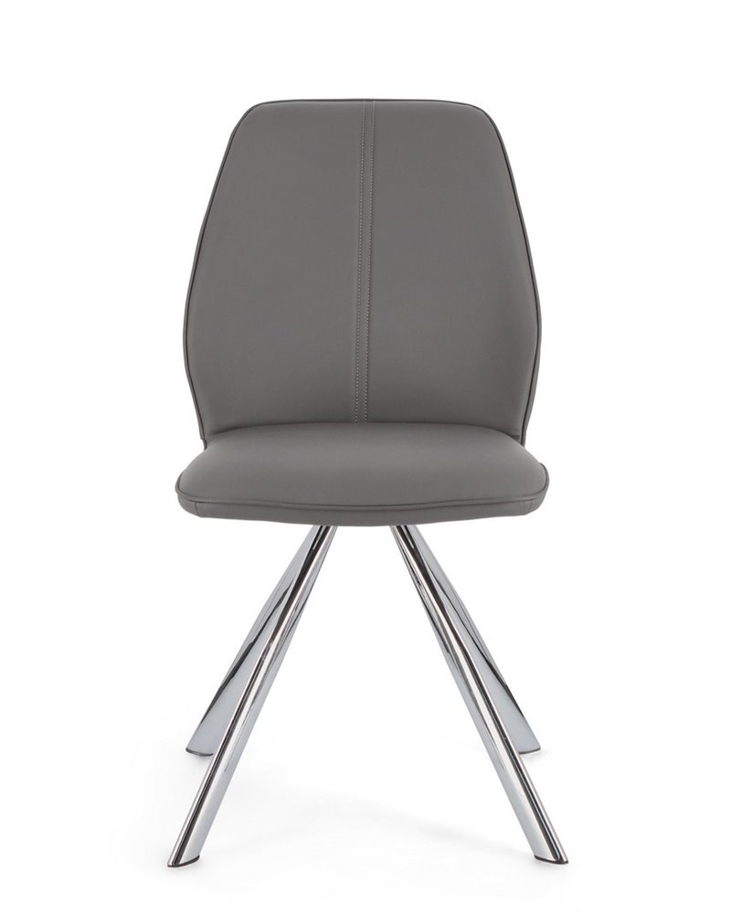 SILLA MAXWELL PU GRIS