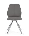 SILLA MAXWELL PU GRIS