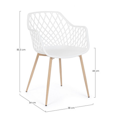 OPTIK CHAIR WHITE