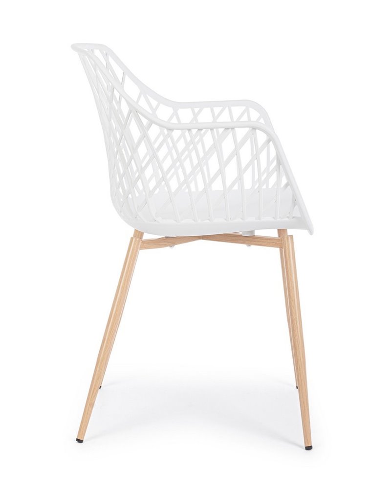 SILLA OPTIK BLANCO