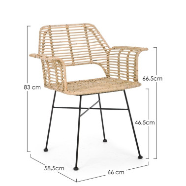 C-BR TUNAS CHAIR NATURAL