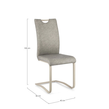 KENNETH PU CHAIR DOVE GRAY