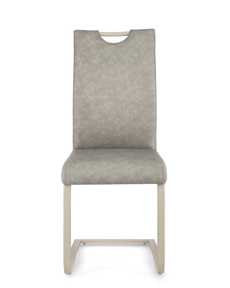 SILLA KENNETH PU GRIS PALOMA