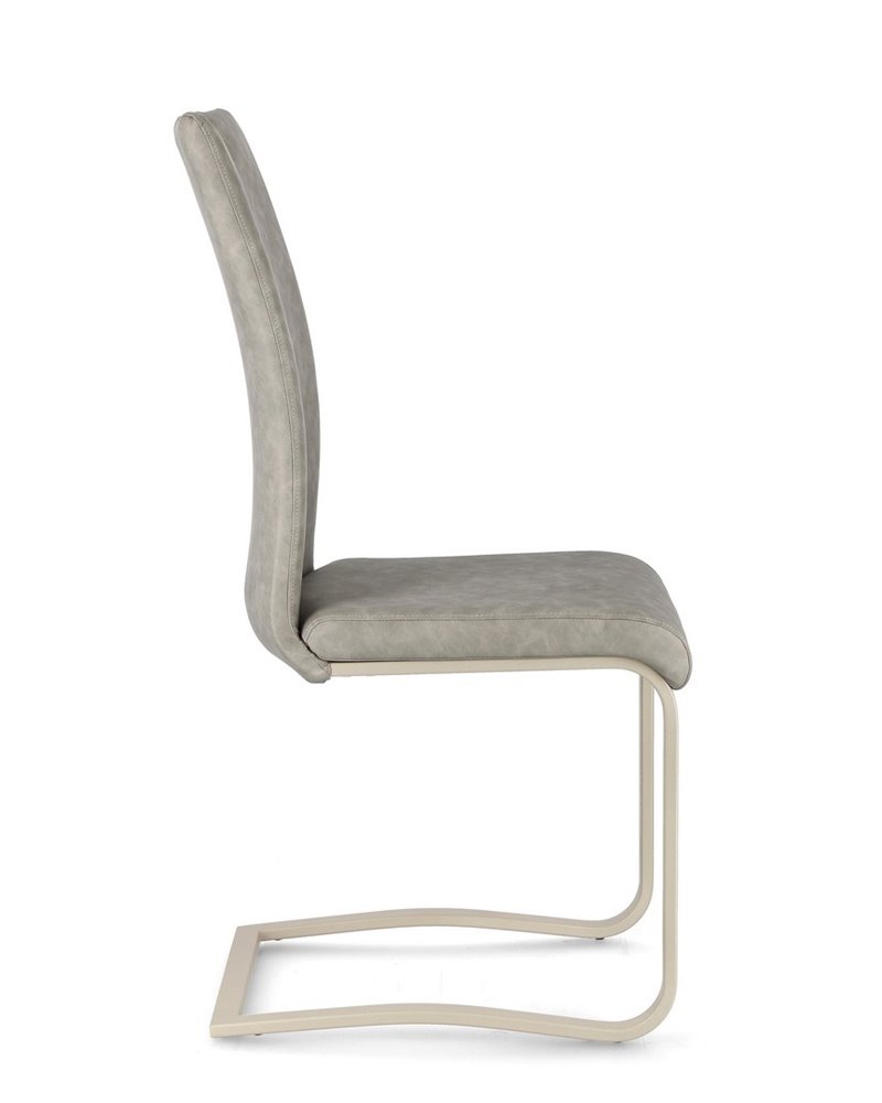 SILLA KENNETH PU GRIS PALOMA