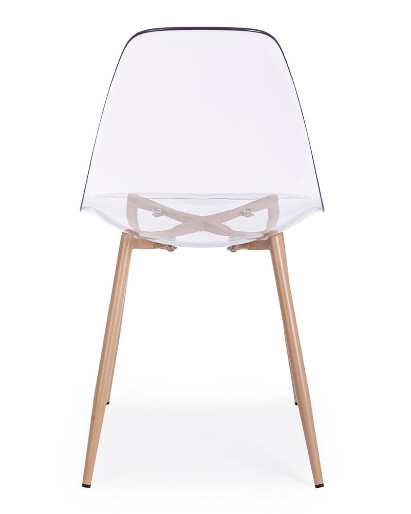 SILLA MANDY TRANSPARENTE