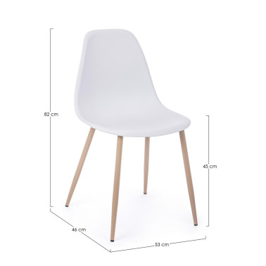 MANDY CHAIR WHITE