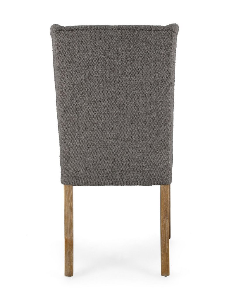 SILLA COLUMBIA GRIS BUCLÉ