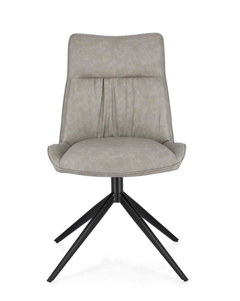 SILLA JORDAN PU GRIS PALOMA