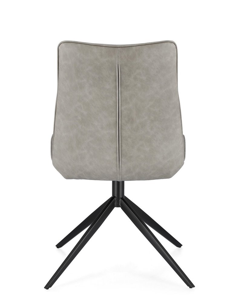 SILLA JORDAN PU GRIS PALOMA