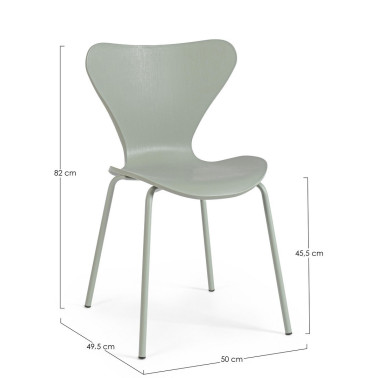 GREEN TESSA CHAIR C-LEG IN...