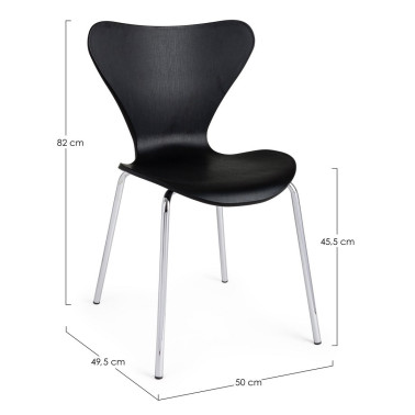 TESSA CHAIR BLACK