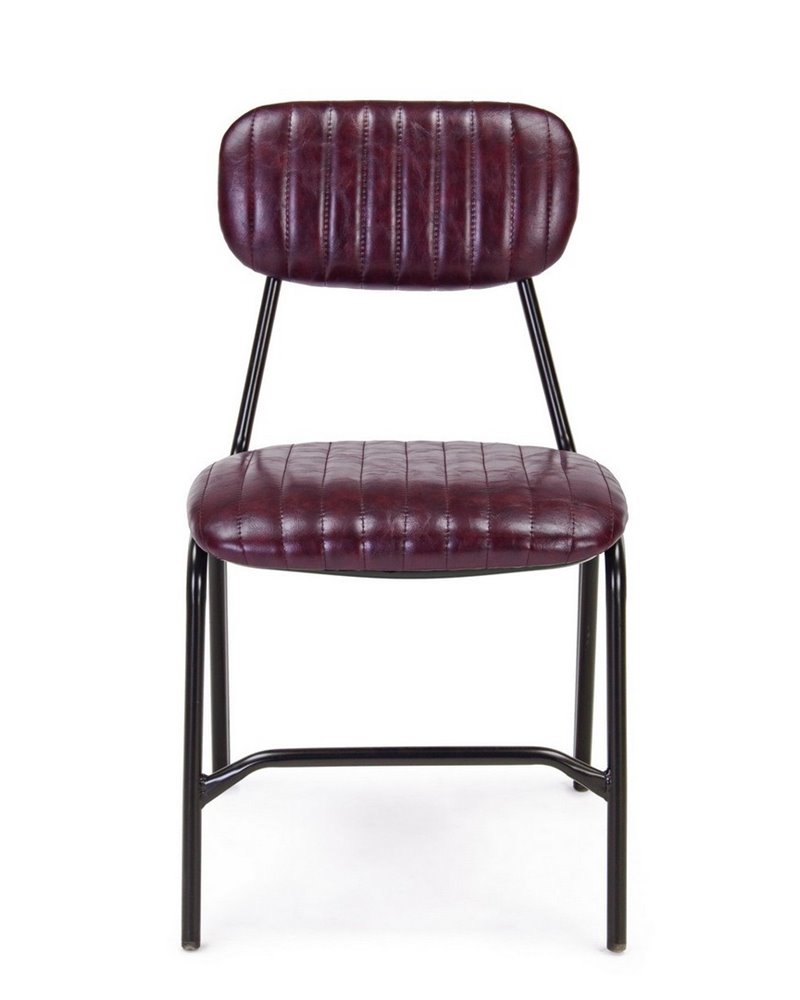 SILLA DEBBIE BORDEAUX VINTAGE