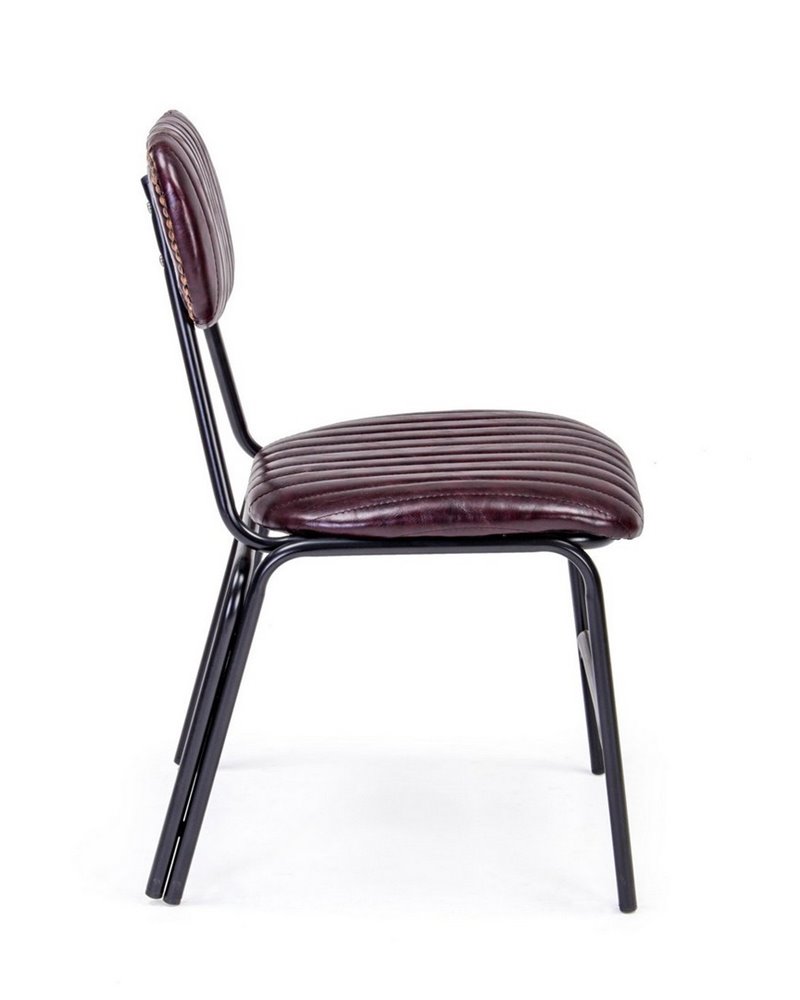 SILLA DEBBIE BORDEAUX VINTAGE