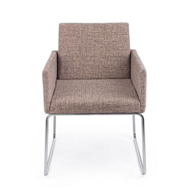 C-BR SIXTY TEXT BEIGE CHAIR